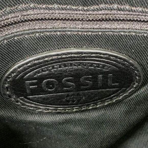 Fossil Tessa Satchel Handbag Color Block Leather Shopper Tote Shoulder Bag Purse - Picture 7 of 16